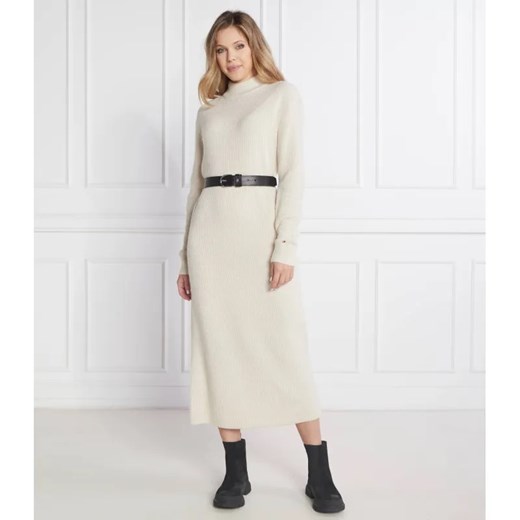 Tommy Hilfiger Sukienka | z dodatkiem wełny Tommy Hilfiger L Gomez Fashion Store okazyjna cena