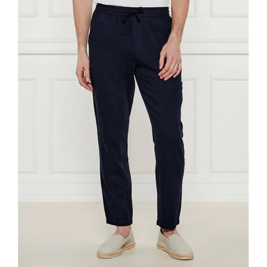Guess Underwear  Lniane spodnie FLUID | Regular Fit ze sklepu Gomez Fashion Store w kategorii Spodnie męskie - zdjęcie 184506617