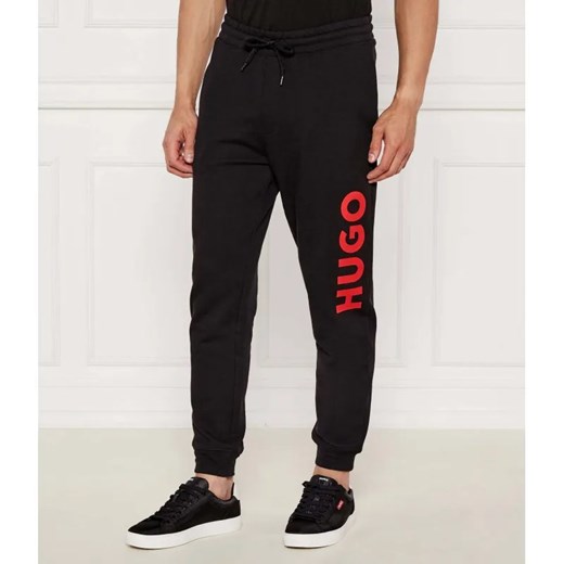 HUGO Spodnie dresowe Dutschi | Regular Fit ze sklepu Gomez Fashion Store w kategorii Spodnie męskie - zdjęcie 184506717