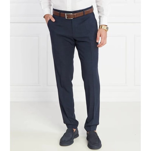 BOSS BLACK Spodnie H-Genius-224 | Regular Fit | z dodatkiem wełny 46 promocyjna cena Gomez Fashion Store