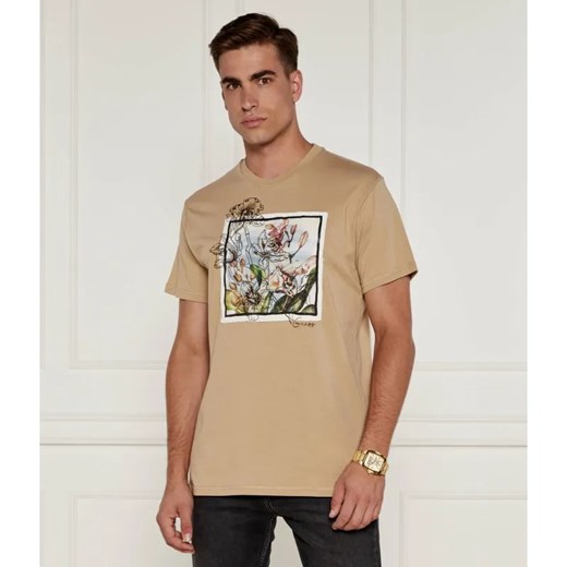 GUESS T-shirt FLOWER BOX | Regular Fit ze sklepu Gomez Fashion Store w kategorii T-shirty męskie - zdjęcie 184506807