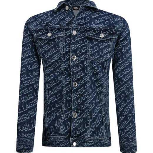 Karl Lagerfeld Kids Kurtka jeansowa | Regular Fit ze sklepu Gomez Fashion Store w kategorii Kurtki chłopięce - zdjęcie 184506809