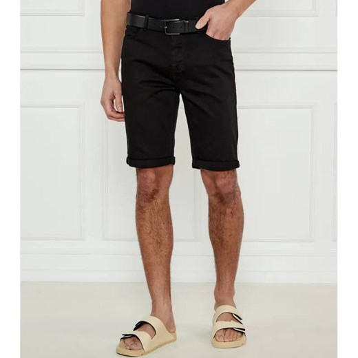 HUGO Jeansowe szorty 634 | Tapered fit ze sklepu Gomez Fashion Store w kategorii Spodenki męskie - zdjęcie 184506827