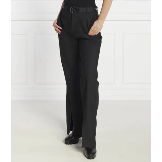 Calvin Klein Jeans Spodnie | Regular Fit ze sklepu Gomez Fashion Store w kategorii Spodnie damskie - zdjęcie 184506926