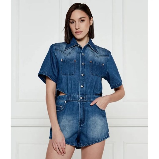 One Teaspoon Jeansowy kombinezon ROSEWOOD TAYLOR | Regular Fit ze sklepu Gomez Fashion Store w kategorii Kombinezony damskie - zdjęcie 184507016
