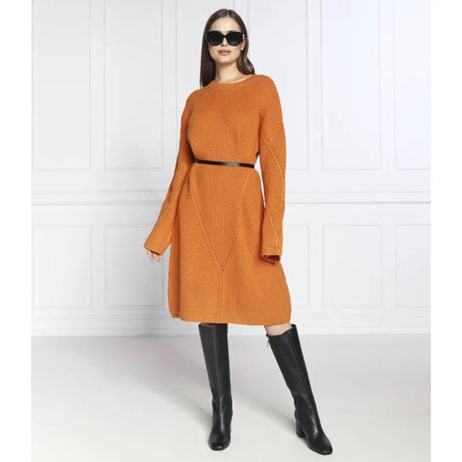 Silvian Heach Sukienka GIUKI | z dodatkiem wełny ze sklepu Gomez Fashion Store w kategorii Sukienki - zdjęcie 184507059