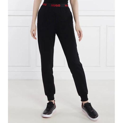 Hugo Bodywear Spodnie dresowe SPORTY LOGO | Regular Fit ze sklepu Gomez Fashion Store w kategorii Piżamy damskie - zdjęcie 184507188