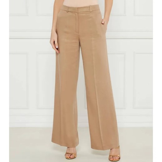 HUGO Spodnie Hasene-1 | Relaxed fit ze sklepu Gomez Fashion Store w kategorii Spodnie damskie - zdjęcie 184507227