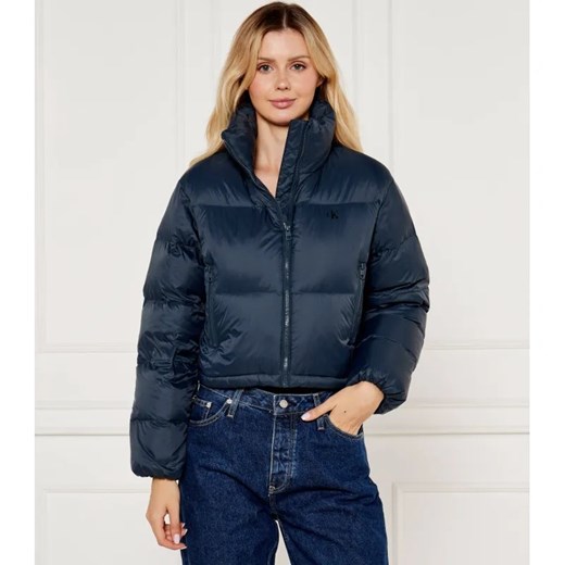 Calvin Klein Jeans Puchowa kurtka | Cropped Fit ze sklepu Gomez Fashion Store w kategorii Kurtki damskie - zdjęcie 184507237