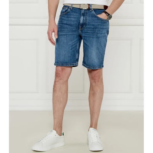 Tommy Hilfiger Jeansowe szorty BROOKLYN | Regular Fit | stretch ze sklepu Gomez Fashion Store w kategorii Spodenki męskie - zdjęcie 184507259