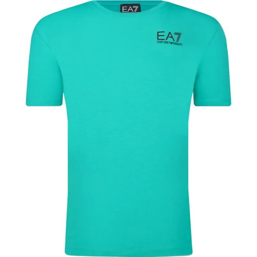 EA7 T-shirt | Regular Fit ze sklepu Gomez Fashion Store w kategorii T-shirty chłopięce - zdjęcie 184507315