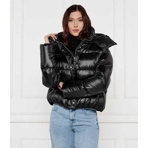 Patrizia Pepe Puchowa kurtka | Cropped Fit ze sklepu Gomez Fashion Store w kategorii Kurtki damskie - zdjęcie 184507325