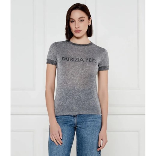Patrizia Pepe T-shirt | Slim Fit ze sklepu Gomez Fashion Store w kategorii Bluzki damskie - zdjęcie 184507339