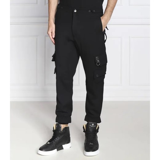 Les Hommes Wełniane spodnie | Regular Fit ze sklepu Gomez Fashion Store w kategorii Spodnie męskie - zdjęcie 184507377