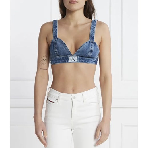 Calvin Klein Jeans Top | Cropped Fit | denim ze sklepu Gomez Fashion Store w kategorii Biustonosze - zdjęcie 184507448