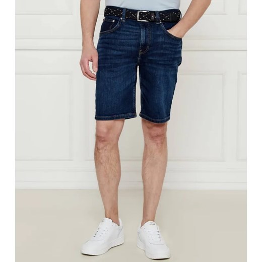 Tommy Hilfiger Jeansowe szorty BROOKLYN | Regular Fit | stretch ze sklepu Gomez Fashion Store w kategorii Spodenki męskie - zdjęcie 184507497