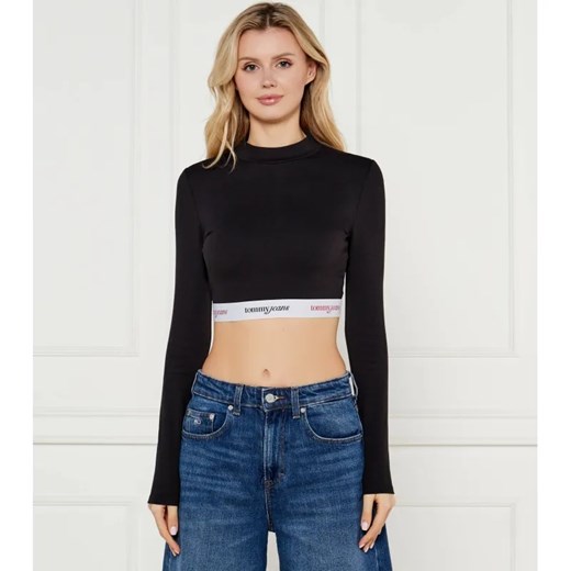 Tommy Jeans Półgolf | Cropped Fit ze sklepu Gomez Fashion Store w kategorii Bluzki damskie - zdjęcie 184507498