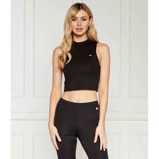 Tommy Jeans Top | Slim Fit ze sklepu Gomez Fashion Store w kategorii Bluzki damskie - zdjęcie 184507728