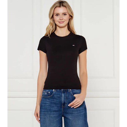 Tommy Jeans T-shirt | Slim Fit ze sklepu Gomez Fashion Store w kategorii Bluzki damskie - zdjęcie 184507759