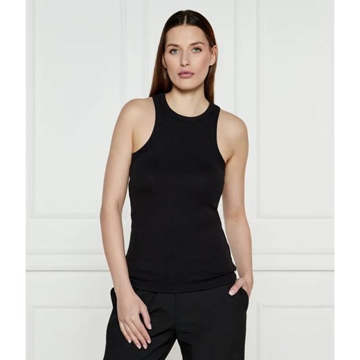 HUGO Top The Plain Tank | Slim Fit ze sklepu Gomez Fashion Store w kategorii Bluzki damskie - zdjęcie 184507857