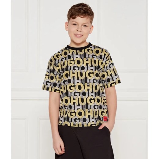 HUGO KIDS T-shirt | Oversize fit ze sklepu Gomez Fashion Store w kategorii T-shirty chłopięce - zdjęcie 184507887