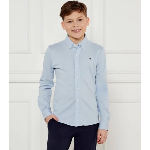 Tommy Hilfiger Koszula | Regular Fit | pique ze sklepu Gomez Fashion Store w kategorii Koszule chłopięce - zdjęcie 184507959
