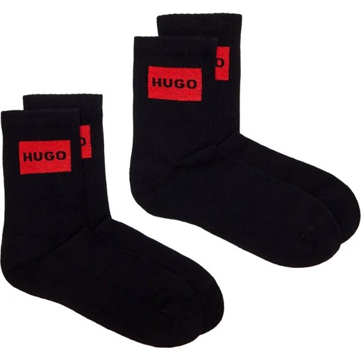 HUGO Skarpety 2-pack ze sklepu Gomez Fashion Store w kategorii Skarpetki damskie - zdjęcie 184507997