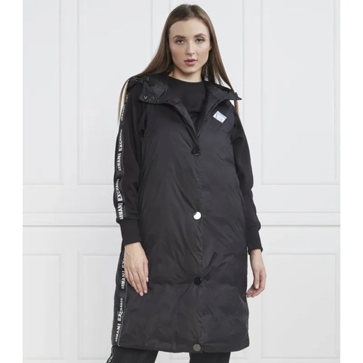 Armani Exchange Bezrękawnik | Regular Fit ze sklepu Gomez Fashion Store w kategorii Kamizelki damskie - zdjęcie 184508005
