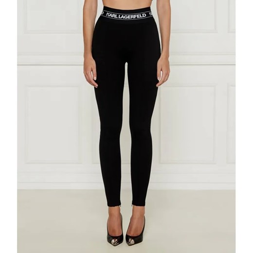Karl Lagerfeld Legginsy | Slim Fit ze sklepu Gomez Fashion Store w kategorii Spodnie damskie - zdjęcie 184508045