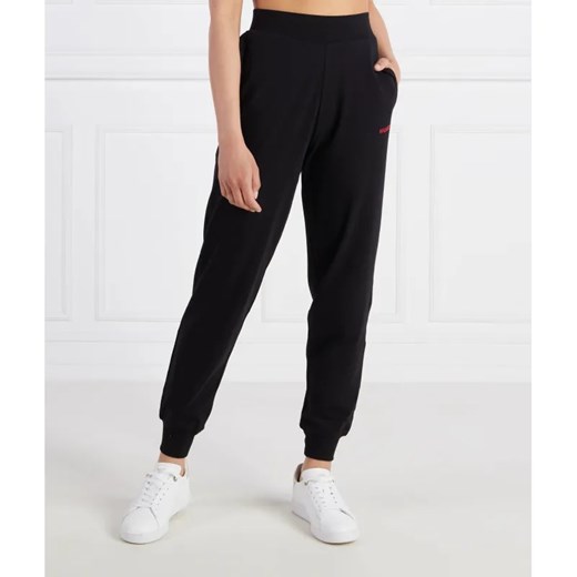 Hugo Bodywear Spodnie dresowe SHUFFLE PANTS | Regular Fit ze sklepu Gomez Fashion Store w kategorii Spodnie damskie - zdjęcie 184508109