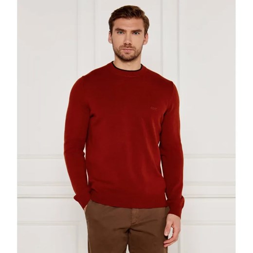 BOSS BLACK Wełniany sweter Ebacio | Regular Fit ze sklepu Gomez Fashion Store w kategorii Swetry męskie - zdjęcie 184508137