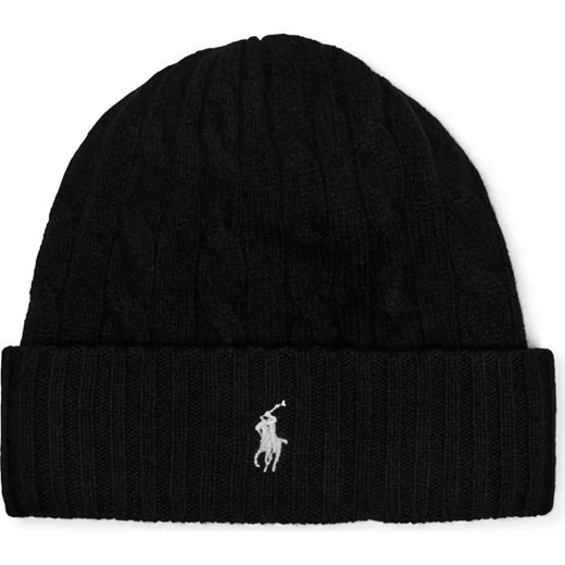 POLO RALPH LAUREN Wełniana czapka | z dodatkiem kaszmiru ze sklepu Gomez Fashion Store w kategorii Czapki zimowe męskie - zdjęcie 184508159