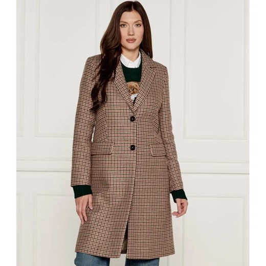 Tommy Hilfiger Płaszcz | z dodatkiem wełny ze sklepu Gomez Fashion Store w kategorii Płaszcze damskie - zdjęcie 184508188