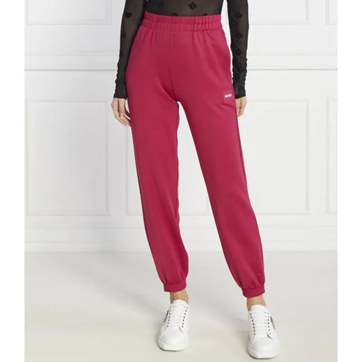 Hugo Bodywear Spodnie dresowe PURE | Relaxed fit ze sklepu Gomez Fashion Store w kategorii Spodnie damskie - zdjęcie 184508267