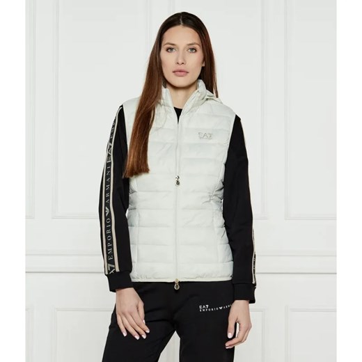 EA7 Bezrękawnik | Regular Fit ze sklepu Gomez Fashion Store w kategorii Kamizelki damskie - zdjęcie 184508276