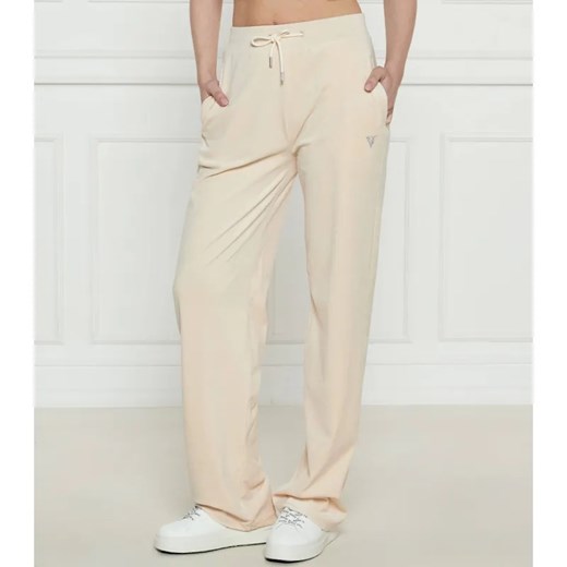GUESS ACTIVE Spodnie dresowe COUTURE | Straight fit ze sklepu Gomez Fashion Store w kategorii Spodnie damskie - zdjęcie 184508285