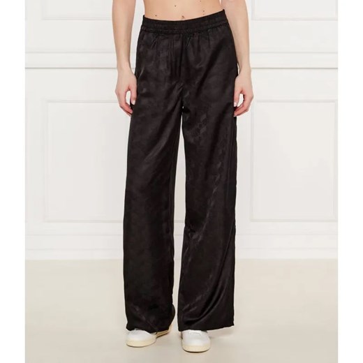 HUGO Spodnie Hacel-1 | flare fit ze sklepu Gomez Fashion Store w kategorii Spodnie damskie - zdjęcie 184508337