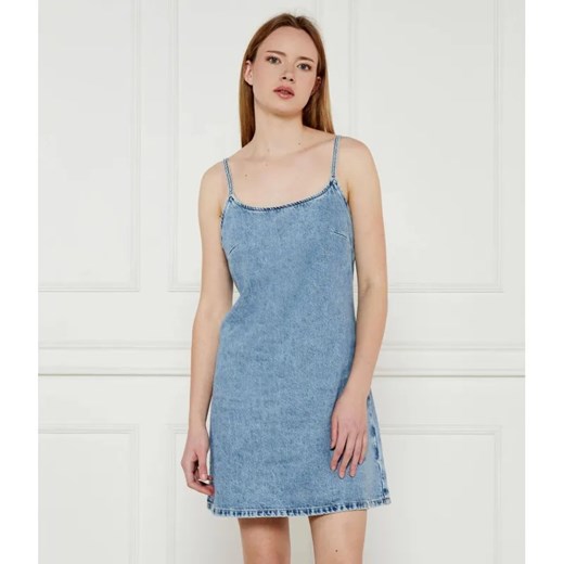 Calvin Klein Jeans Jeansowa sukienka ICONIC ze sklepu Gomez Fashion Store w kategorii Sukienki - zdjęcie 184508348