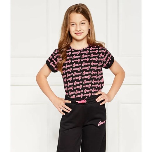 Guess T-shirt | Slim Fit ze sklepu Gomez Fashion Store w kategorii Bluzki dziewczęce - zdjęcie 184508395