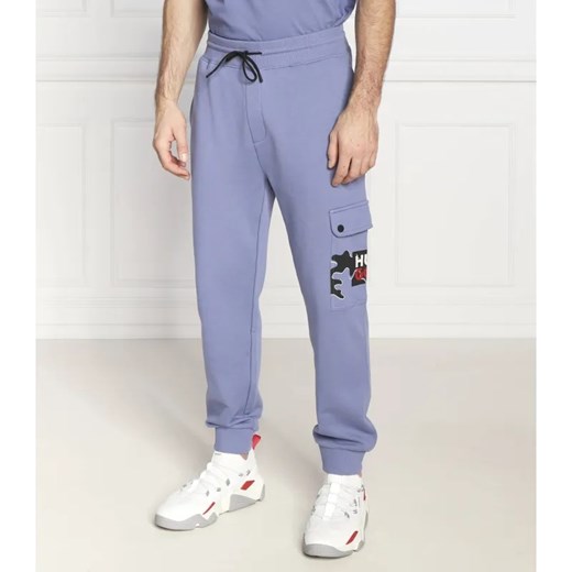 HUGO Spodnie dresowe Dobcat | Regular Fit ze sklepu Gomez Fashion Store w kategorii Spodnie męskie - zdjęcie 184508438