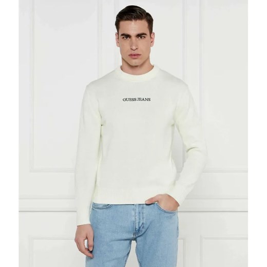 Guess Jeans Sweter | Regular Fit ze sklepu Gomez Fashion Store w kategorii Swetry męskie - zdjęcie 184508477