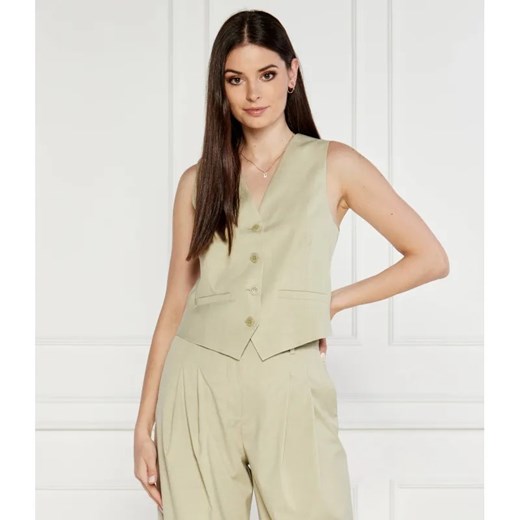 Samsøe Samsøe Kamizelka SARAMONA | Slim Fit ze sklepu Gomez Fashion Store w kategorii Kamizelki damskie - zdjęcie 184508665
