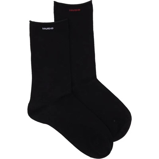 Hugo Bodywear Skarpety 2-pack 2P RS UNI CC W ze sklepu Gomez Fashion Store w kategorii Skarpetki damskie - zdjęcie 184508675