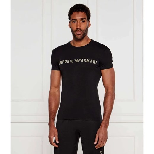 Emporio Armani T-shirt | Slim Fit | stretch ze sklepu Gomez Fashion Store w kategorii T-shirty męskie - zdjęcie 184508716