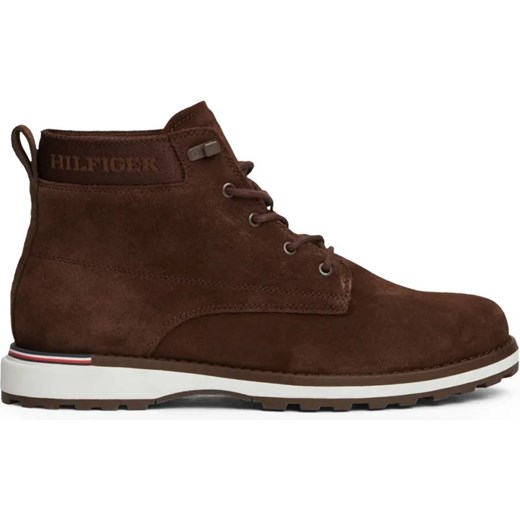 Tommy Hilfiger Skórzane trapery CORPORATE ze sklepu Gomez Fashion Store w kategorii Buty zimowe męskie - zdjęcie 184508736