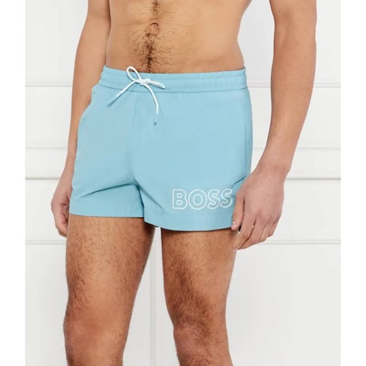 BOSS BLACK Szorty kąpielowe Mooneye | Regular Fit ze sklepu Gomez Fashion Store w kategorii Kąpielówki - zdjęcie 184508775