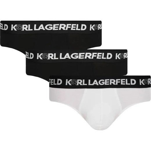 Karl Lagerfeld Slipy 3-pack ze sklepu Gomez Fashion Store w kategorii Majtki męskie - zdjęcie 184508828