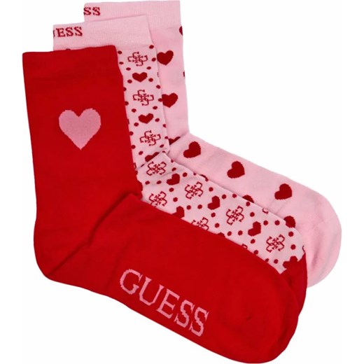 Guess Underwear  Skarpety 3-pack FANTASY HEART ze sklepu Gomez Fashion Store w kategorii Skarpetki damskie - zdjęcie 184508839