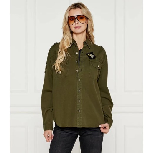 One Teaspoon Koszula Aviator Eagle | Oversize fit ze sklepu Gomez Fashion Store w kategorii Koszule damskie - zdjęcie 184508919