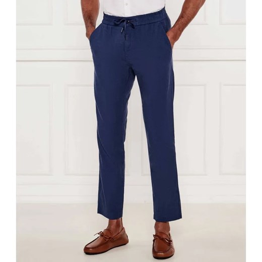 BOSS ORANGE Lniane spodnie Sanderson-L | Regular Fit ze sklepu Gomez Fashion Store w kategorii Spodnie męskie - zdjęcie 184508948